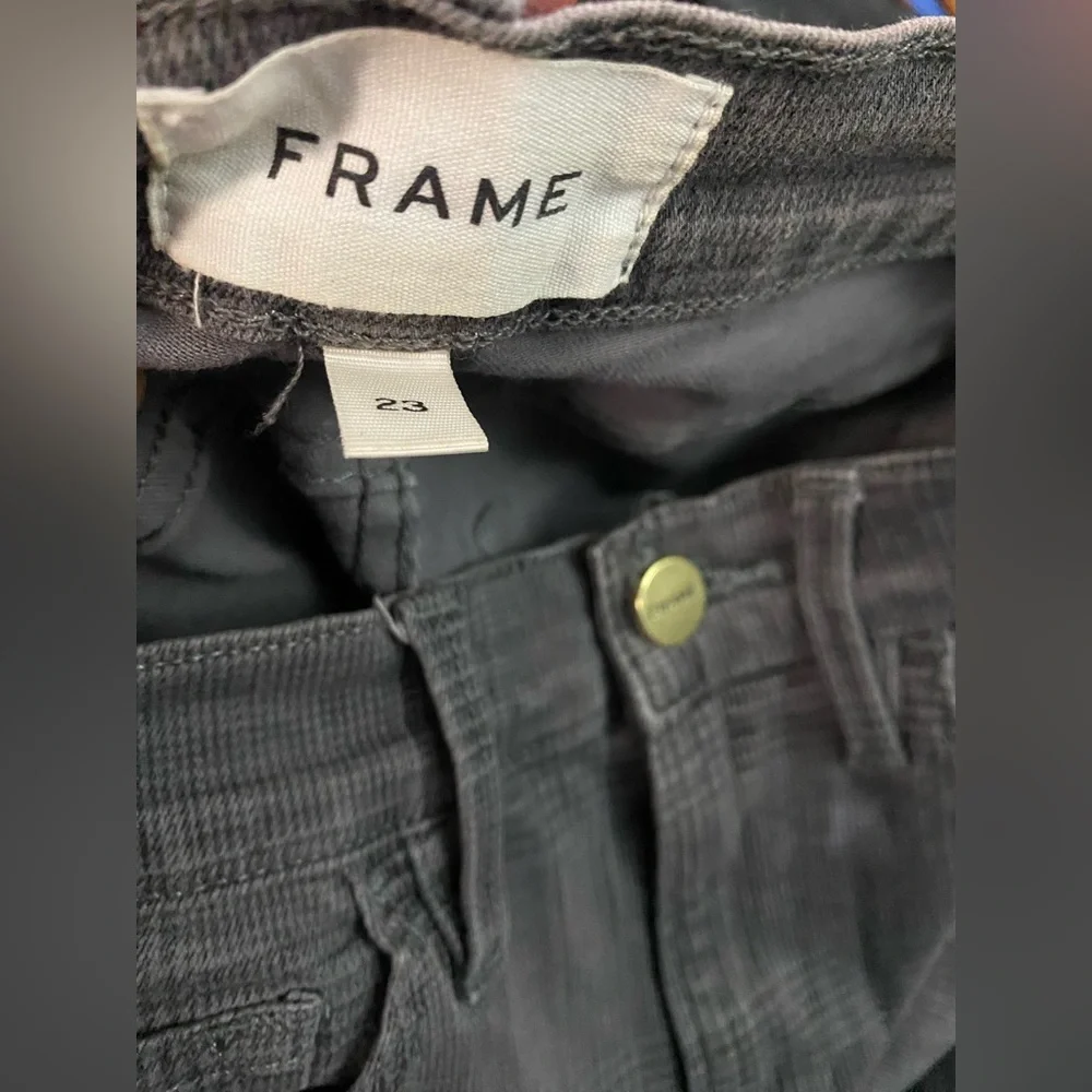 Frame Ali High Rise Cigarette Pants